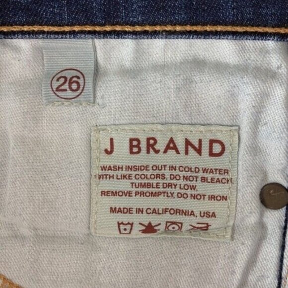 J Brand Skinny Jeans Dark Wash Back To School Stretch Classic Western 26 - Picture 8 of 8